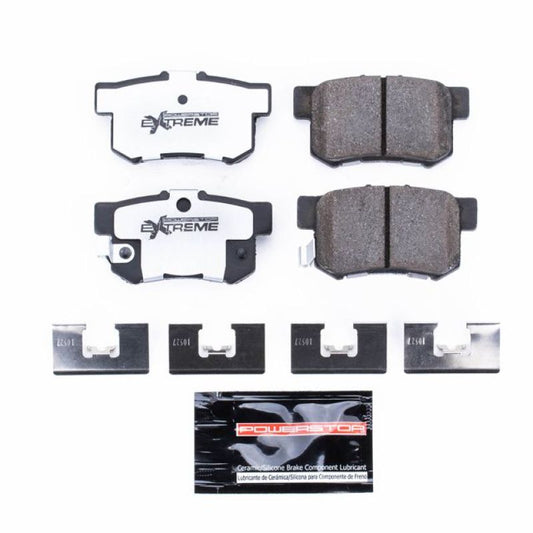 Power Stop 01-03 Acura CL Rear Z26 Extreme Street Brake Pads w/Hardware