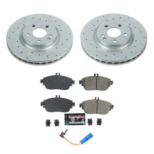 Power Stop 17-19 Infiniti QX30 Front Z23 Evolution Sport Brake Kit