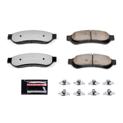 Power Stop 07-10 Ford F-250 Super Duty Rear Z36 Truck & Tow Brake Pads w/Hardware