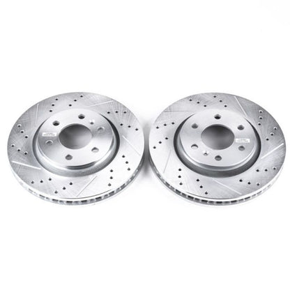 Power Stop 06-07 Buick Terraza Front Evolution Drilled & Slotted Rotors - Pair