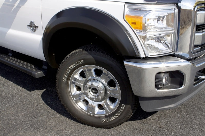 Lund 2017 Ford F-250 Super Duty Ex-Extrawide Smooth Elite Series Fender Flares - Black (2 Pc.)