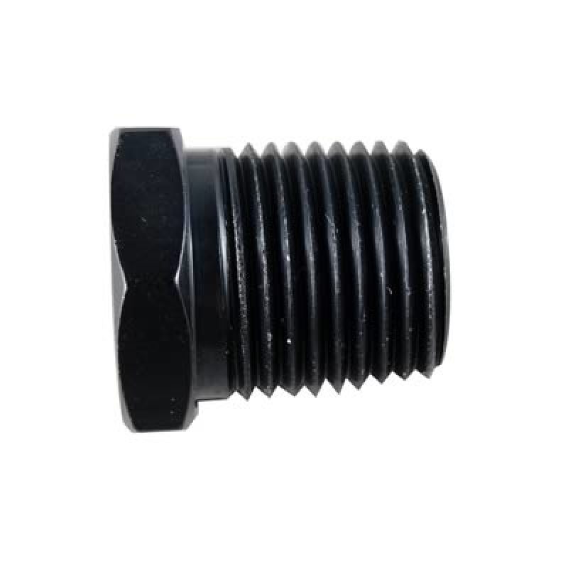 Fragola 3/4 Male Hex Pipe Plug - Black