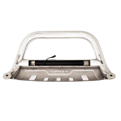 Lund 20-22 GM 2500HD/3500HD Bull Bar w/Light & Wiring - 304 Stainless Steel