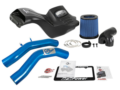 aFe Momentum XP Cold Air Intake System w/ Pro 5R Media Blue 15-19 Ford F-150 V8-5.0L