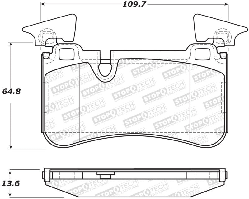 StopTech Street Brake Pads - Front