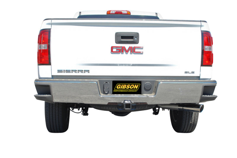 Gibson 14-18 GMC Sierra 1500 Denali 5.3L 3.5in Cat-Back Single Exhaust - Stainless