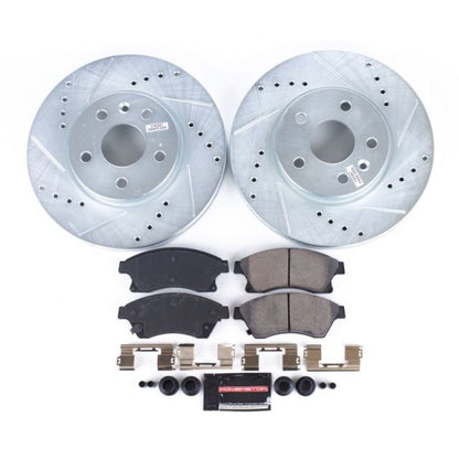 Power Stop 11-15 Chevrolet Cruze Front Z23 Evolution Sport Brake Kit