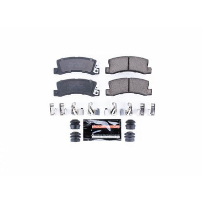 Power Stop 90-92 Geo Prizm Rear Z23 Evolution Sport Brake Pads w/Hardware