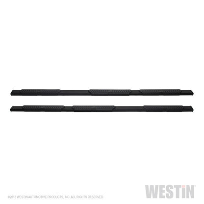 Westin 07-19 Chevy Silverado/Sierra Crew Cab (85ft Bed) R5 M-Series Wheel-to-Wheel Nerf Bars - Blk