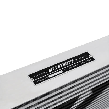 Mishimoto - Universal Silver R Line Intercooler Overall Size: 31x12x4 Core Size: 24x12x4 Inlet / Outle