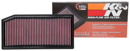 K&N 2019 Mercedes Benz E350 L4-2.0L F/I Replacement Drop In Air Filter