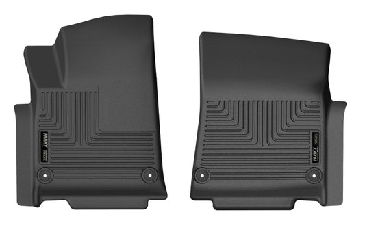 Husky Liners 2022 Rivian R1T WeatherBeater Front & 2nd Seat Floor Liner - Blk