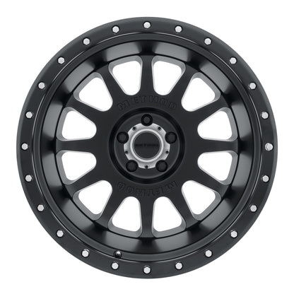 Method MR605 NV 20x10 -24mm Offset 5x5.5 108mm CB Matte Black Wheel