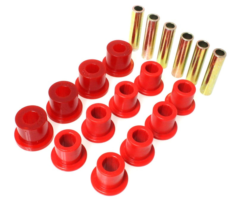 Energy Suspension Spring & Shackle Bushing - Red