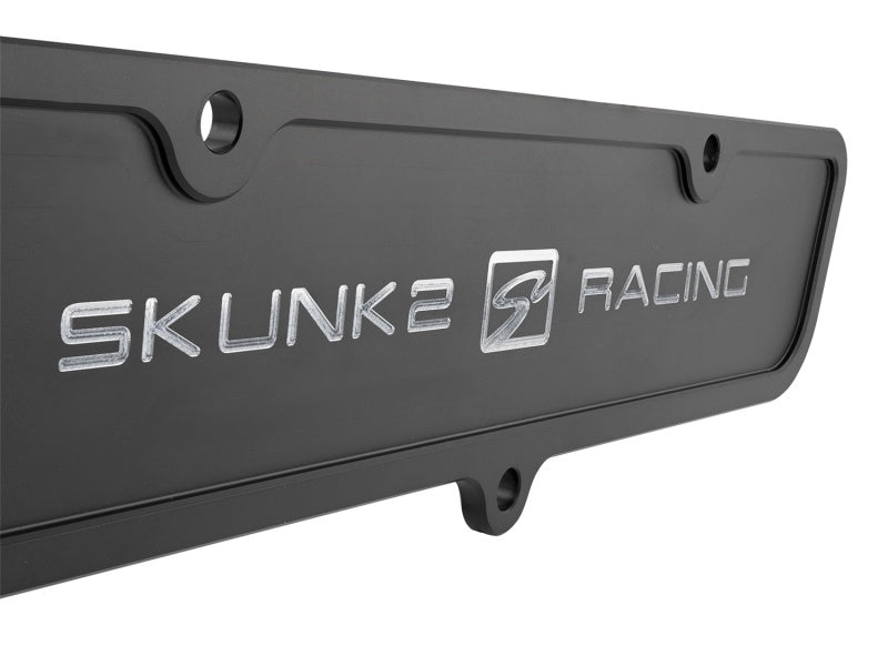 Skunk2 Black Anodized Billet 6061 Aluminum Intake & Exhaust Port Covers - K-Series Cylinder Heads