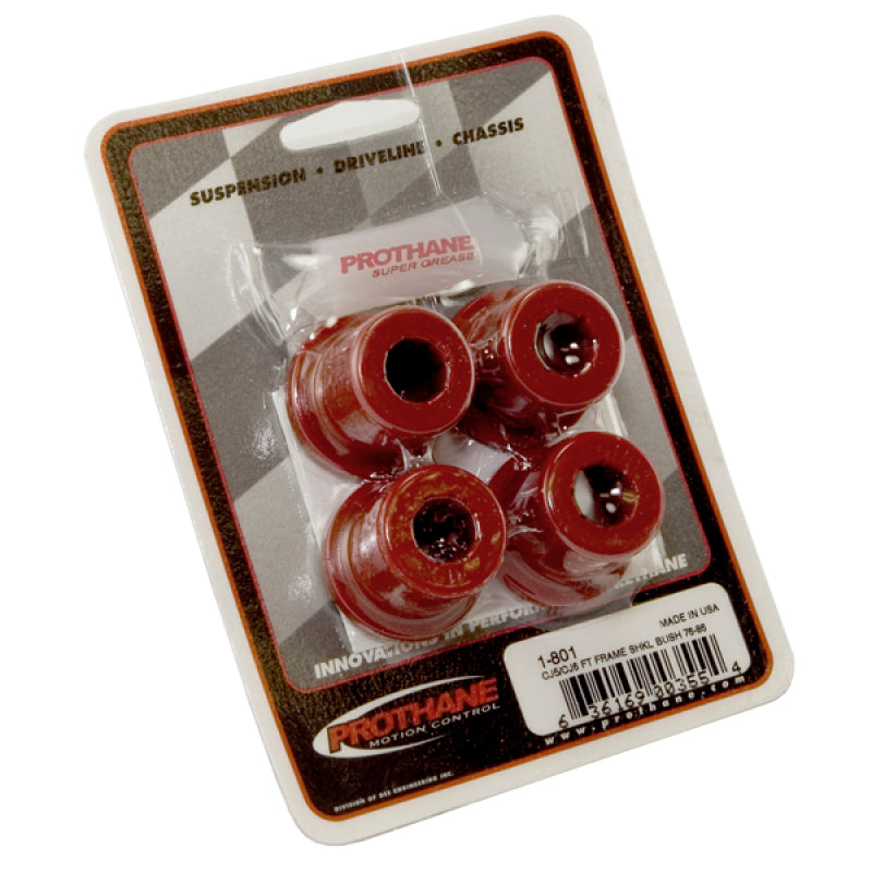 Rugged Ridge Bushing Set-4 Shackle Front 76-86