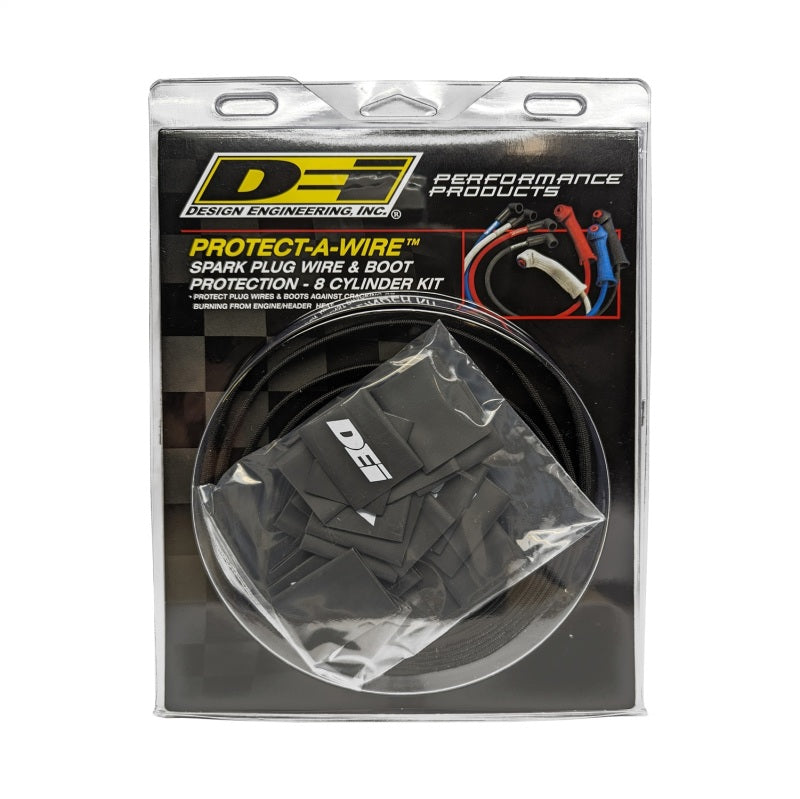DEI Protect-A-Wire 8 Cylinder - Black
