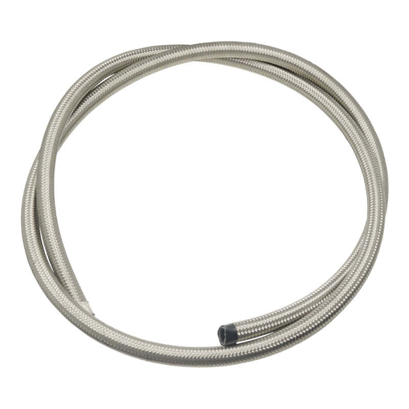 DeatschWerks 10AN Stainless Steel Double Braided PTFE Hose - 6ft