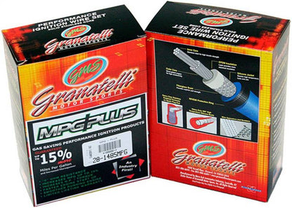 Granatelli 18-19 Coyote 5.0L V8 Straight Boot Hi-Perf Coil-Near-Plug Ignition Wire - Red