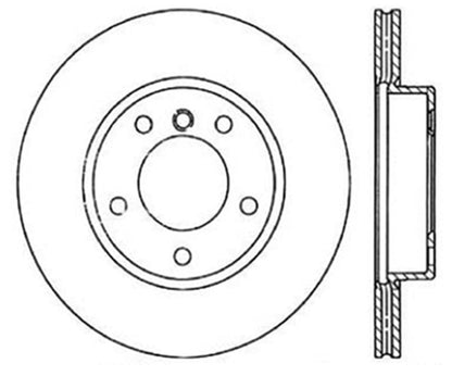 StopTech 96-02 BMW Z3 / 03-01/06 Z4 / 11/91-98 318i/iS / 04/98-00 318Ti Drilled Right Front Rotor