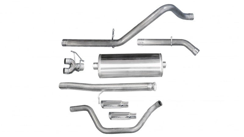 Corsa/dB 10-13 Chevrolet Silverado Ext. Cab/Std. Bed 1500 4.8L V8 Polished Sport Cat-Back Exhaust