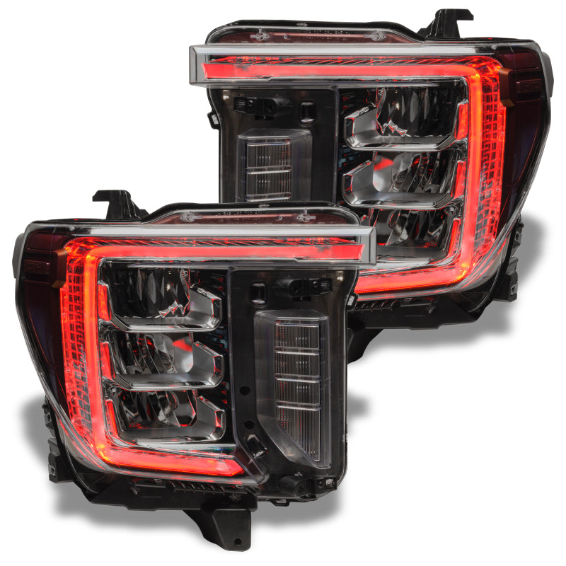 Oracle 20-21 GMC Sierra 2500/3500 HD RGB+W Headlight DRL Kit - ColorSHIFT w/o Cntrl SEE WARRANTY