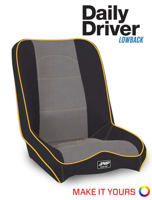 PRP Daily Driver Low Back Suspension Seat
