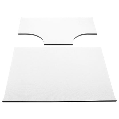 DEI 03-06 Jeep Wrangler TJ 2-Door w/Speaker Pods Boom Mat Headliner - 2 Piece - White