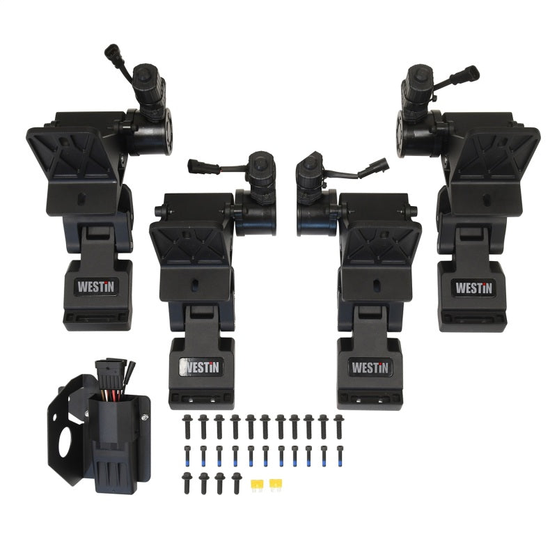 Westin 19-26 Chev/GMC Silv/Srra 1500 CC (No 19 LTD) / 20-26 2500/3500 Pro-e Running Boards - Tex Blk