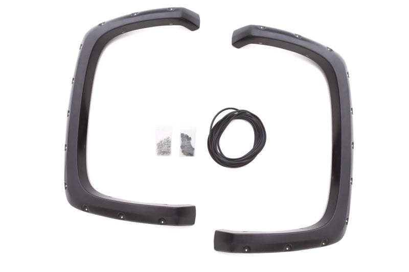 Lund 99-07 Chevy Silverado 1500 RX-Rivet Style Smooth Elite Series Fender Flares - Black (2 Pc.)