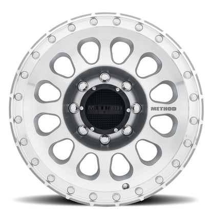 Method MR315 17x8.5 +25mm Offset 8x180 130.81mm CB Machined/Clear Coat Wheel