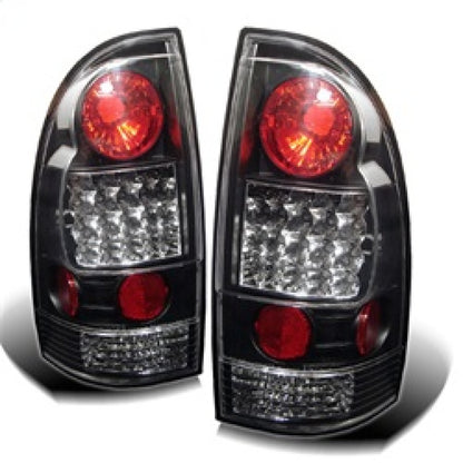 Spyder Toyota Tacoma 05-15 LED Tail Lights Black ALT-YD-TT05-LED-BK