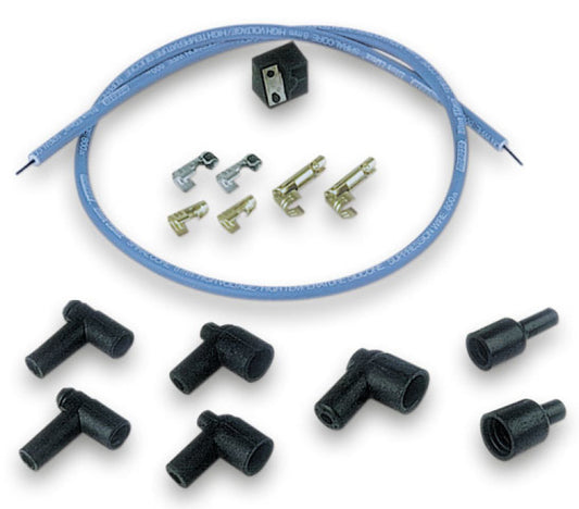 Moroso Ignition Coil Wire Kit - Blue Max - Spiral Core - 8mm - 3ft - Blue