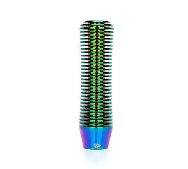 NRG Shift Knob Heat Sink Curvy Short Neo Chrome