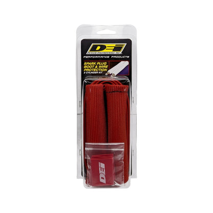 DEI Protect-A-Boot and Wire Kit 2 Cylinder - Red