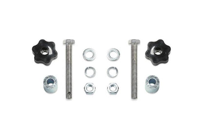 Fabtech 20-21 Jeep Gladiator 4WD Cargo Rack Hi-Lift Jack Mount Kit