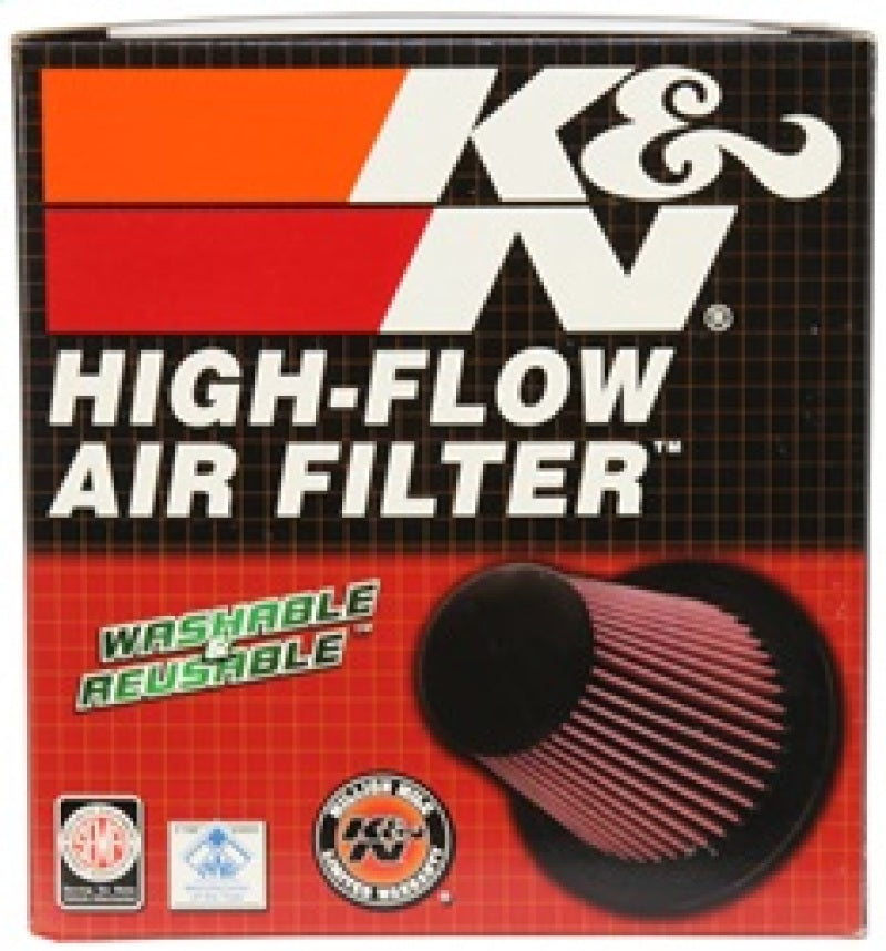 K&N Universal Clamp-On Air Filter 6in FLG / 7-1/2in B / 5-1/8in T / 4in H