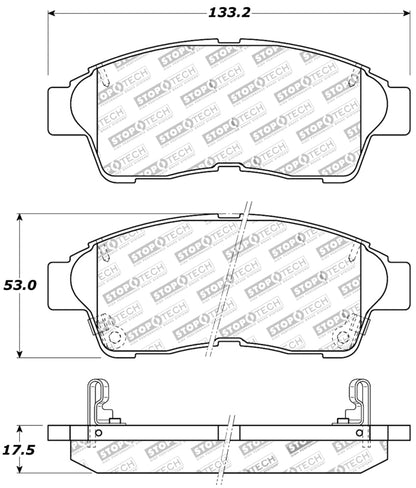 StopTech Performance Brake Pads