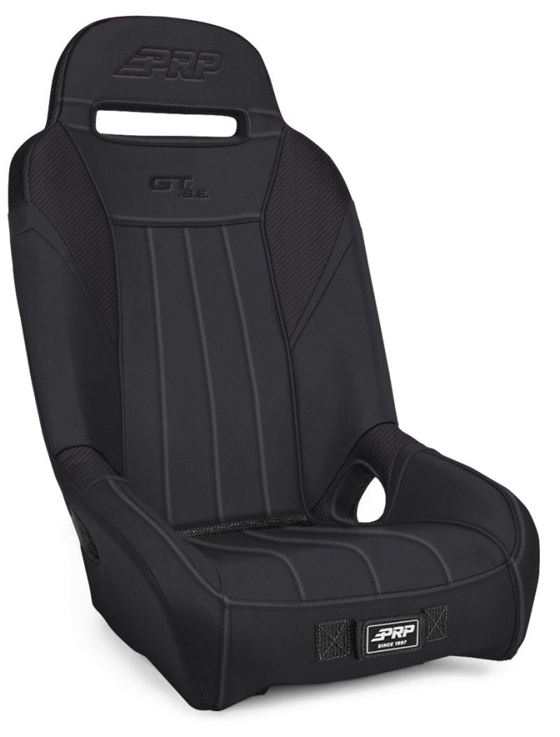 PRP GT/S.E. 1In. Extra Wide Suspension Seat- All Black