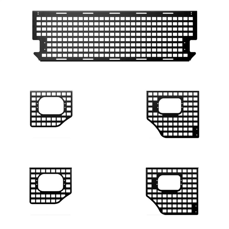 Putco 17-21 Ford Super Duty - 6.75ft (Standard Box) Molle Passenger Side Panel