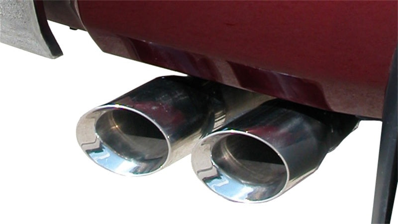 Corsa 2009-2010 Toyota Tundra Double Cab/Crew Max 5.7L V8 Polished Sport Cat-Back Exhaust