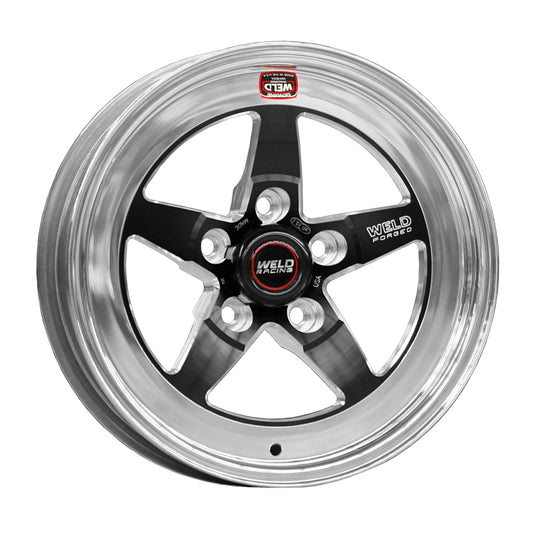 Weld S71 15x9.33 / 5x120mm BP / 6.5in. BS Black Wheel (Low Pad) - Non-Beadlock