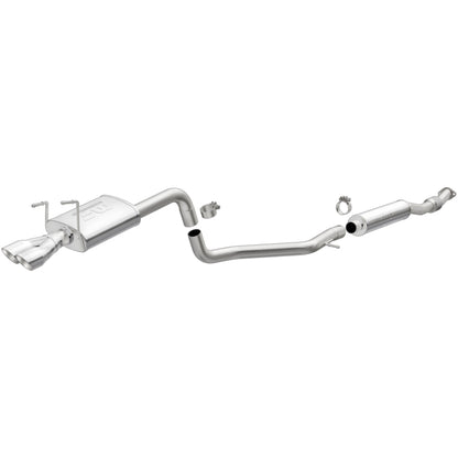 MagnaFlow 12 Fiat 500 L4 1.4L Single Straight D/S Rear Exit SS Catback Perf Exhaust