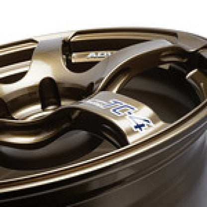 Advan TC4 17x7.5 +48 5x114.3 Racing Umber Bronze and Ring Wheel