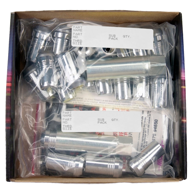 McGard SplineDrive Tuner 8 Lug Install Kit w/Locks & Tool (Cone) M14X1.5 / 22mm Hex - Chrome