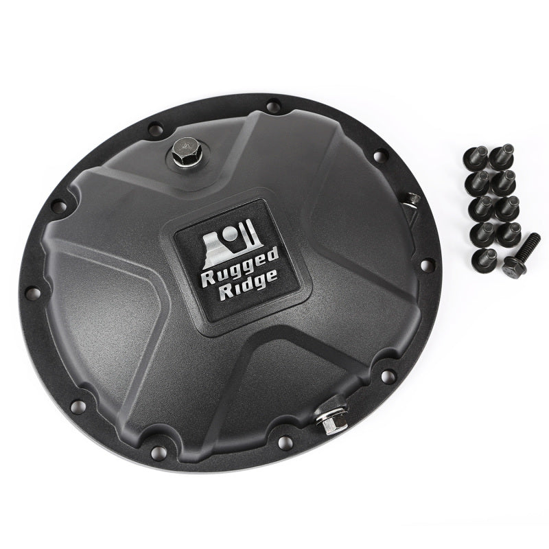 Rugged Ridge Boulder Aluminum Differential Cover 84-06 D35