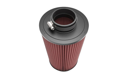 K&N Universal Round Clamp-On Air Filter 3-1/2in FLG  8in B, 7in T W/STUD, 12-1/2in H