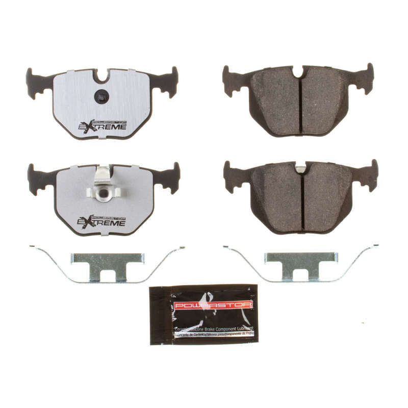 Power Stop 01-05 BMW 330Ci Rear Z26 Extreme Street Brake Pads w/Hardware