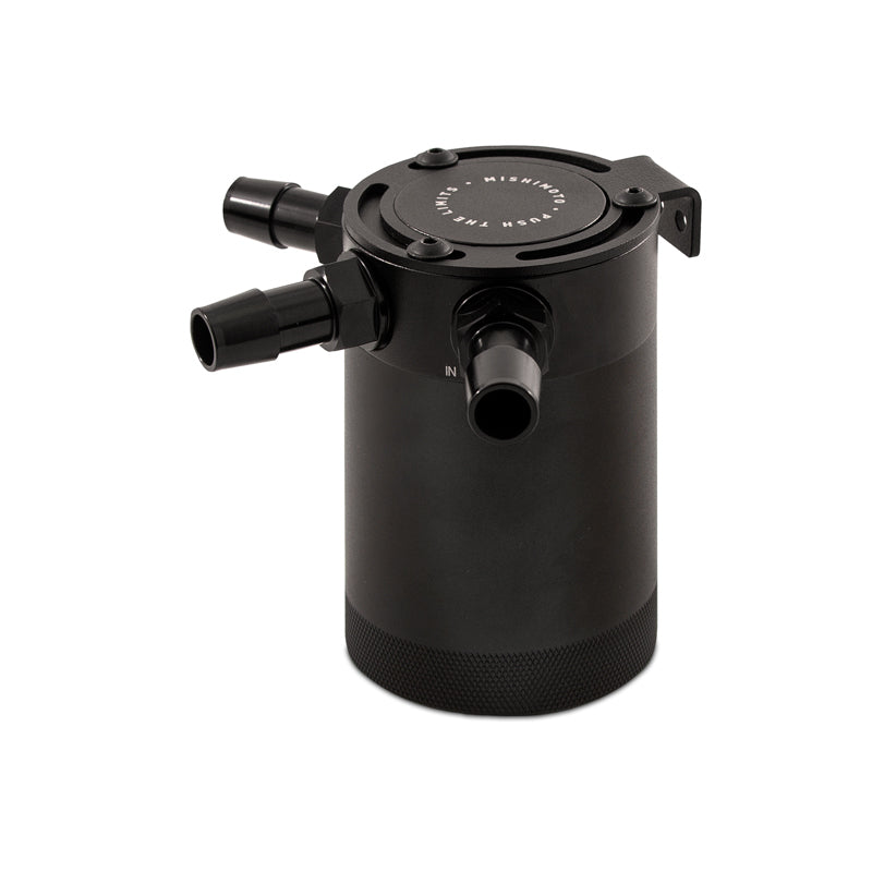 Mishimoto Compact Baffled Oil Catch Can - 3-Port