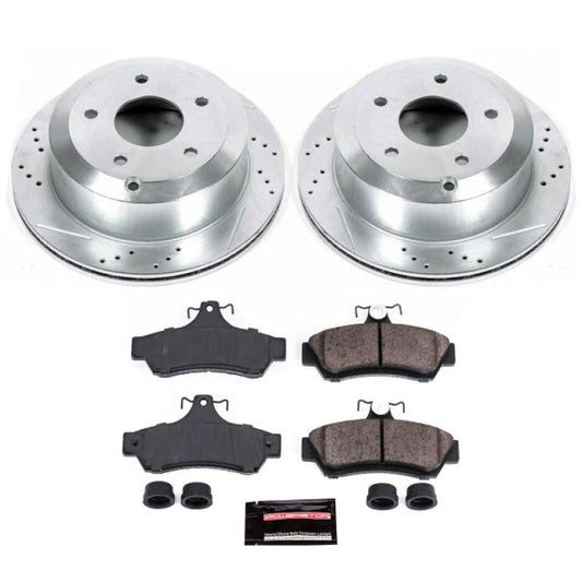 Power Stop 05-06 Pontiac GTO Rear Z23 Evolution Sport Brake Kit